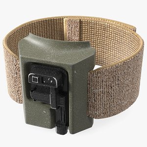 3D Star Wars Rebel Wrist Communicator Fastened