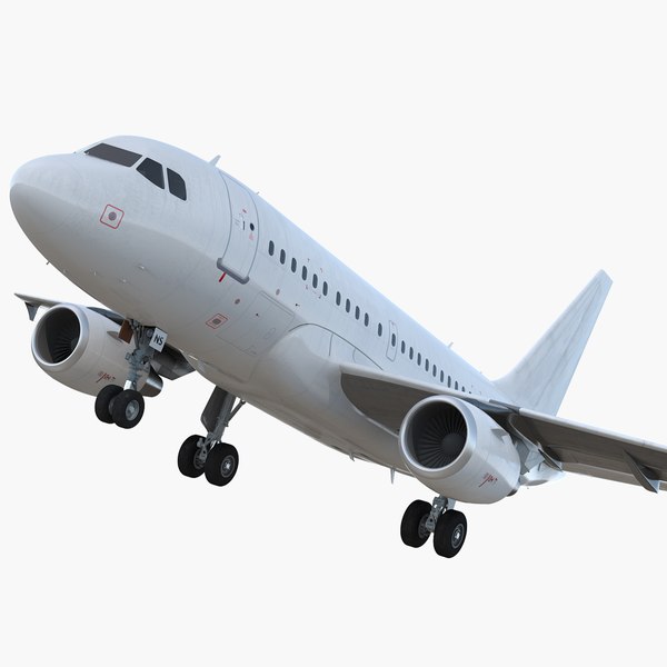 airbus a318 generic rigged 3D model