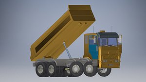 Transfer Dump Truck 3d model model