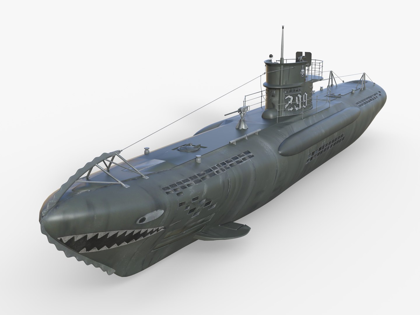 3D model WW2 German Submarine - U299 Type VIIC 41 U-boat low-poly 3d model https://p.turbosquid.com/ts-thumb/7I/Zrjtfy/2O/main/png/1784560032/1920x1080/fit_q87/6710a3fa0a12fb222bd3cbb6b12b7faa18a7a53a/main.jpg