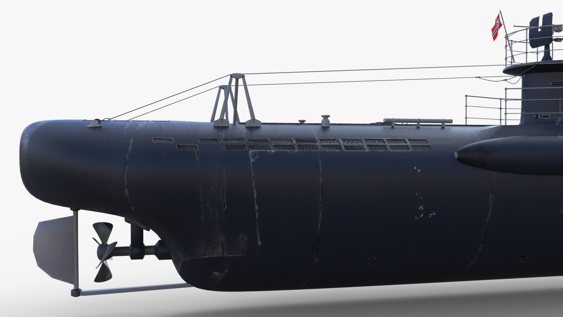 3D model WW2 German Submarine - U299 Type VIIC 41 U-boat low-poly 3d model https://p.turbosquid.com/ts-thumb/7I/Zrjtfy/AV/6/png/1784560029/1920x1080/fit_q87/5602e3c2bd7739b891e584fe130234674027eddd/6.jpg