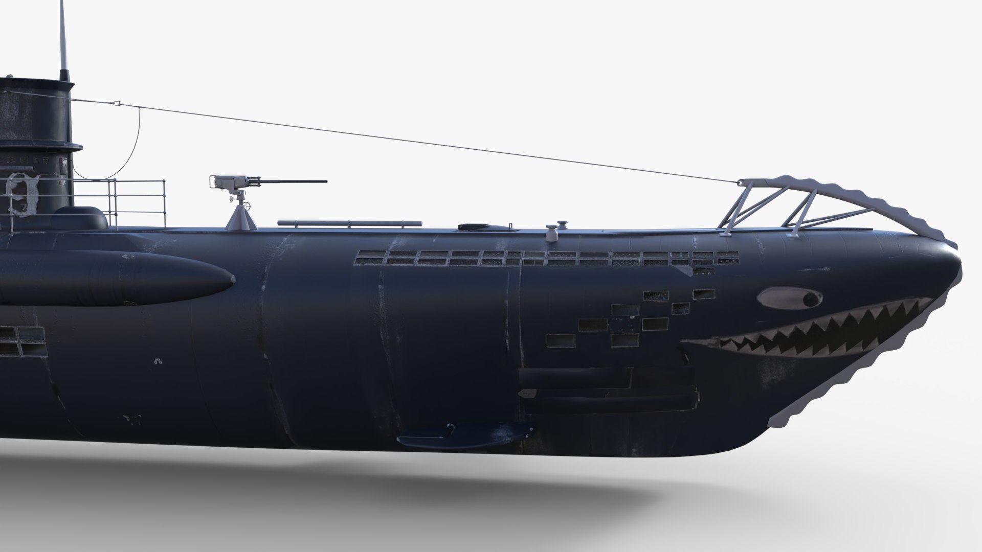 3D model WW2 German Submarine - U299 Type VIIC 41 U-boat low-poly 3d model https://p.turbosquid.com/ts-thumb/7I/Zrjtfy/AX/7/png/1784560029/1920x1080/fit_q87/224c5d9e36681bd88f7b1723b538ef2a337506b4/7.jpg