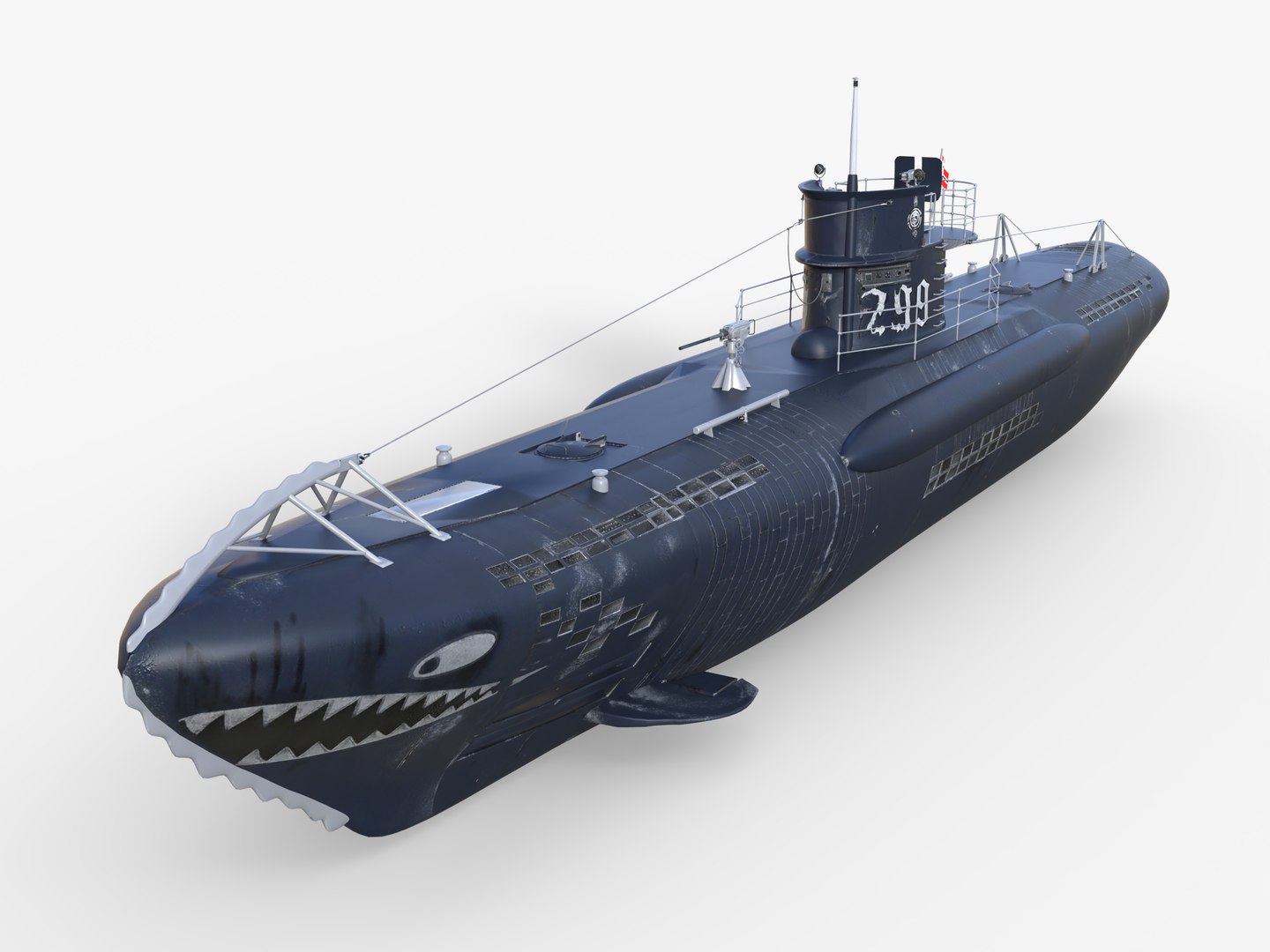 3D model WW2 German Submarine - U299 Type VIIC 41 U-boat low-poly 3d model https://p.turbosquid.com/ts-thumb/7I/Zrjtfy/jD/main3/png/1784560035/1920x1080/fit_q87/a4159a172d2ff5c344ae7d622eddd3cbc78b9617/main3.jpg