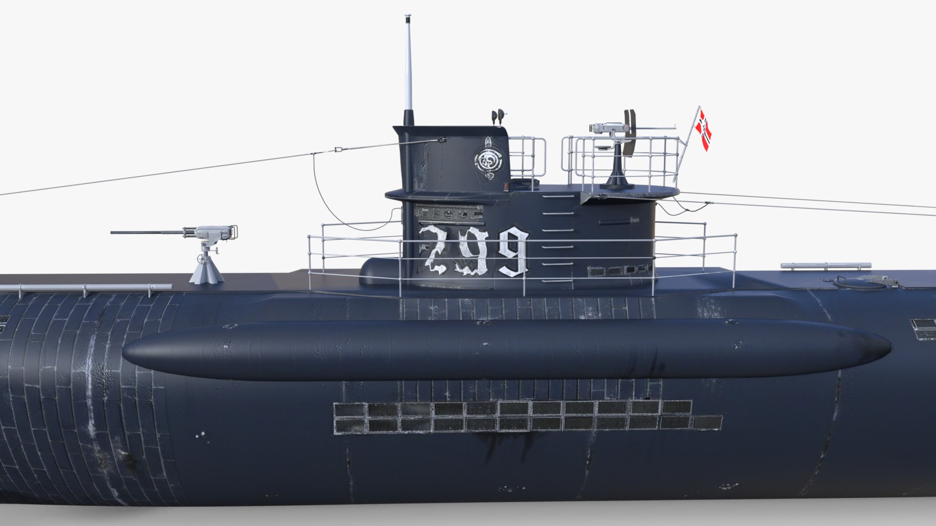 3D model WW2 German Submarine - U299 Type VIIC 41 U-boat low-poly 3d model https://p.turbosquid.com/ts-thumb/7I/Zrjtfy/lo/5/png/1784560029/1920x1080/fit_q87/c2a4d05f35f2611009f08d54a93a8e33da2b4b8b/5.jpg