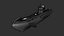 Modello 3D low-poly del sottomarino tedesco della Seconda Guerra Mondiale U299 Tipo VIIC 41.