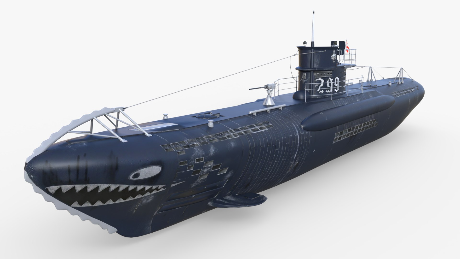 3D model WW2 German Submarine - U299 Type VIIC 41 U-boat low-poly 3d model https://p.turbosquid.com/ts-thumb/7I/Zrjtfy/nq/1/png/1784560026/1920x1080/fit_q87/5b5da670ddb81d9728a9f981e52c6eda30e0456b/1.jpg