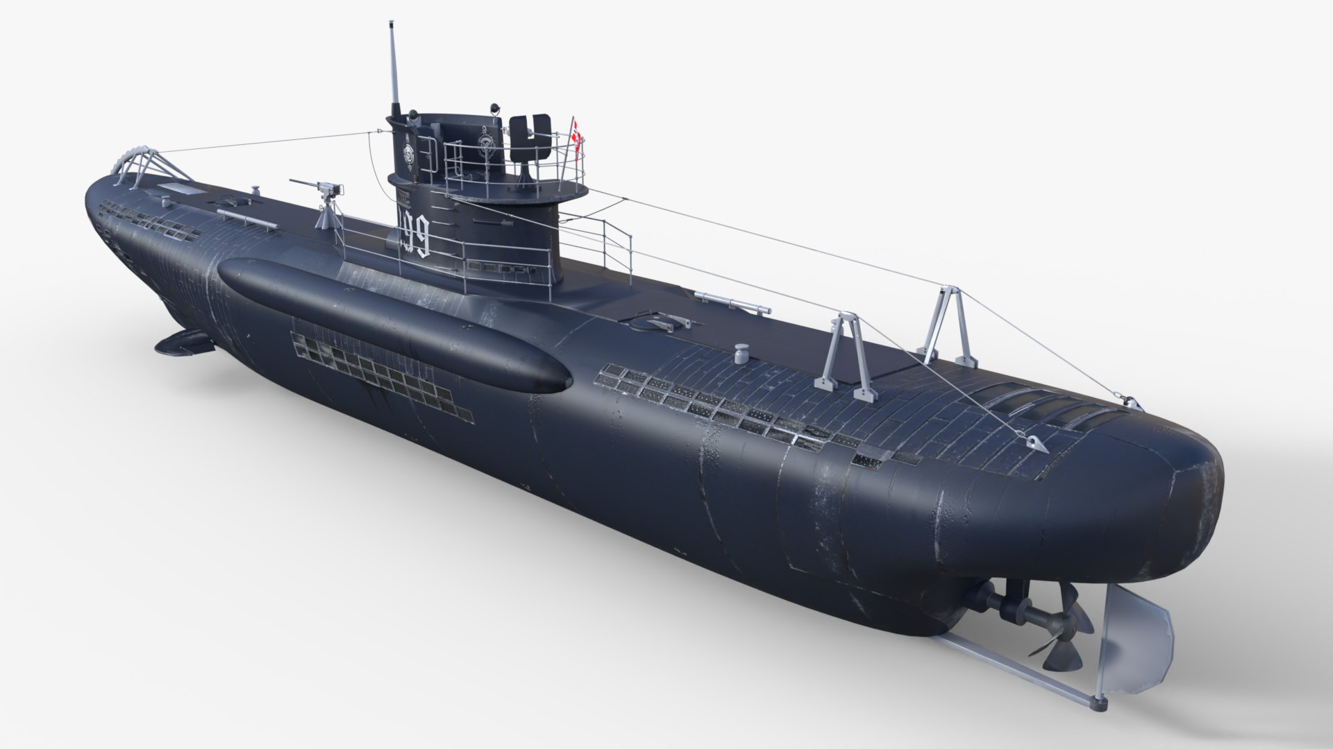 3D model WW2 German Submarine - U299 Type VIIC 41 U-boat low-poly 3d model https://p.turbosquid.com/ts-thumb/7I/Zrjtfy/wL/2/png/1784560026/1920x1080/fit_q87/d84bf2356fa10b2d1fb50850d16674e4d5764075/2.jpg