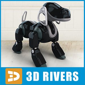 Sony AIBO3Dモデルダウンロード用。TurboSquid
