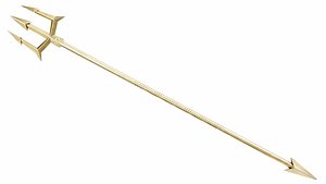 Golden trident