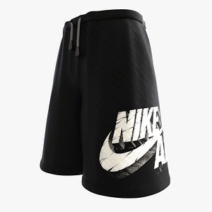 3d model short black