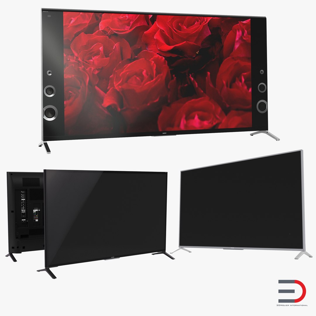 Sony TV Collection 3D model preview
