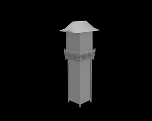 3d chinese lantern japanese style