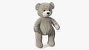Teddy Bear Light Color Rigged for Maya