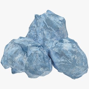 ice boulders 3D model