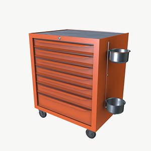 Tool Trolley 3D model