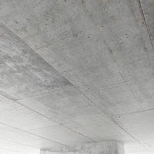 Concrete ceiling