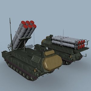 buk-m3 buk sa-17 telar 3D model