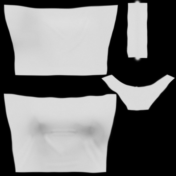 3D Racer-Front Halter Top - TurboSquid 1815097
