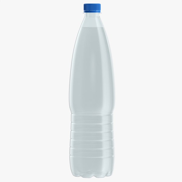 3D model water plastic bottle