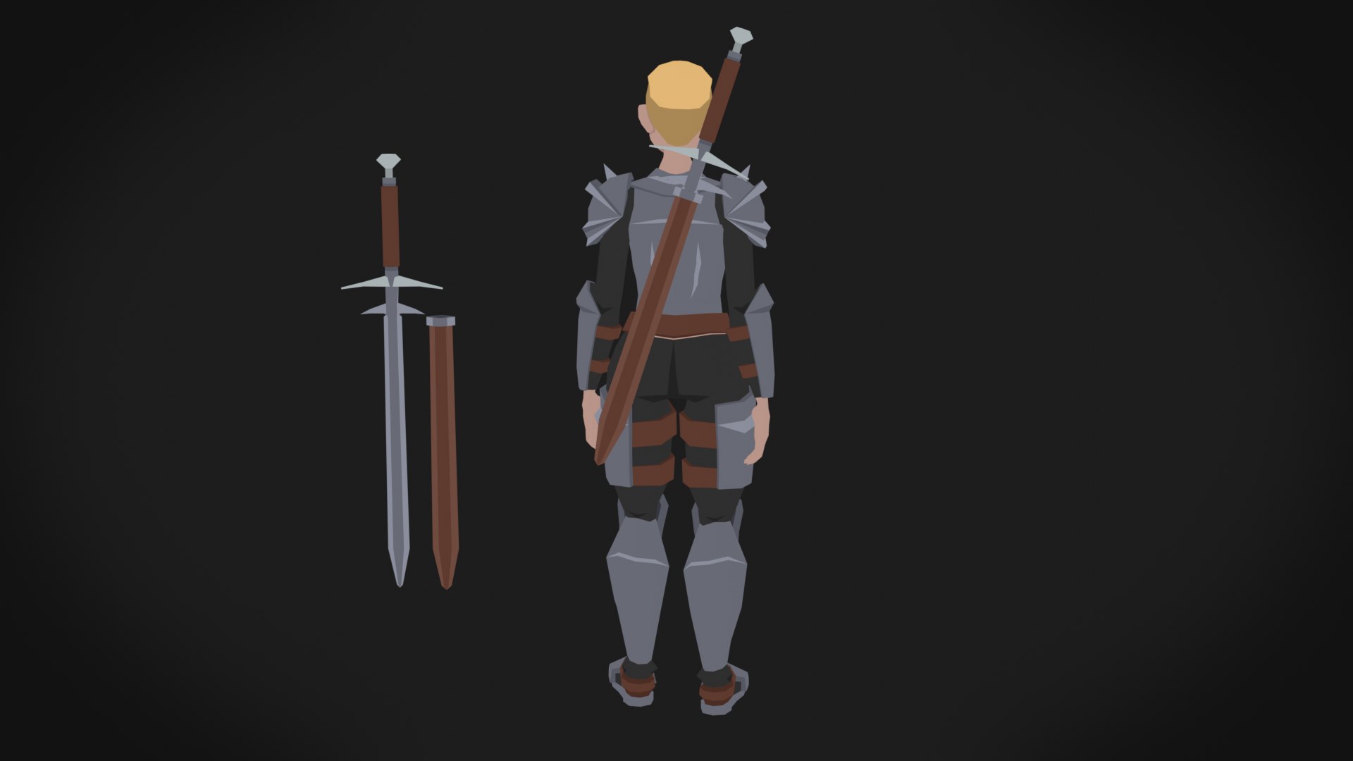 modelo 3d Colorly - Knight Guy - Listo para jugar - Equipado ...