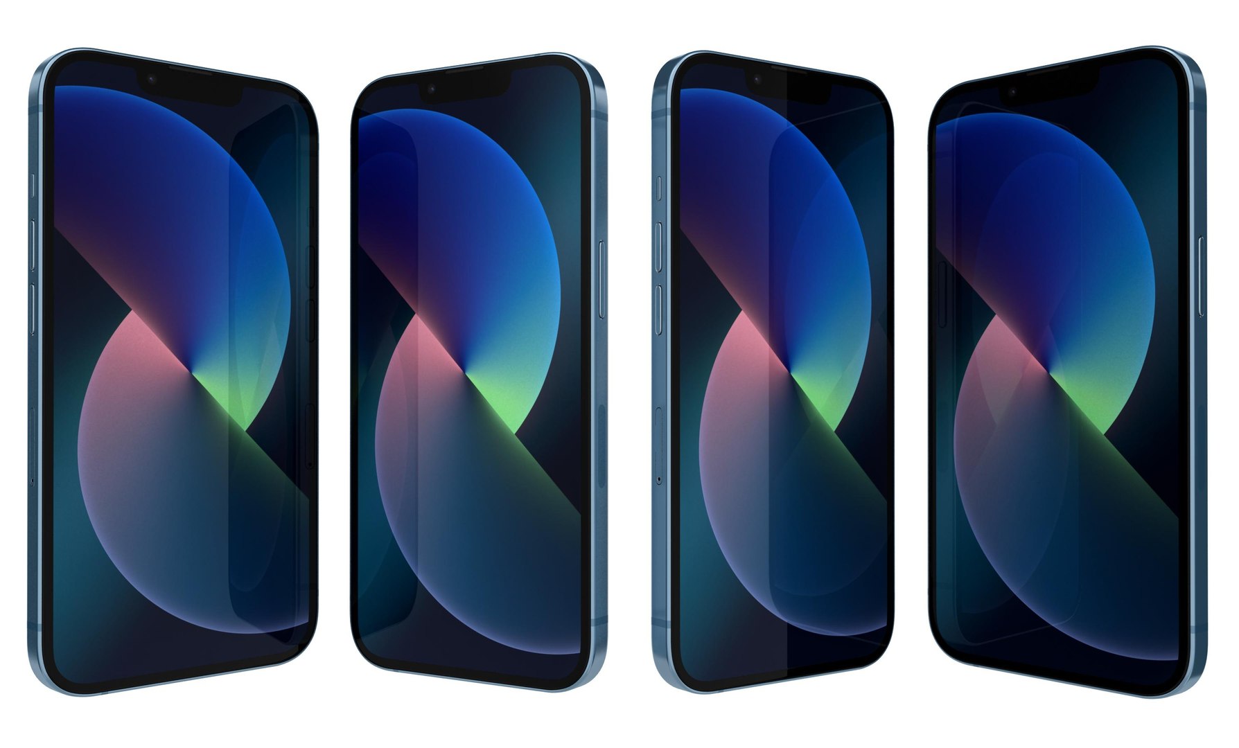 3D model Apple iPhone 13 Mini All Colors - TurboSquid 1796336
