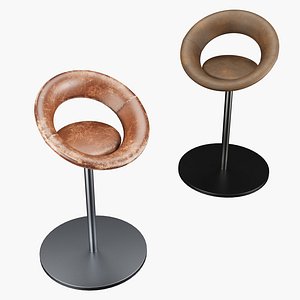 Leather bar chair model