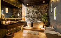 Bathroom scene
