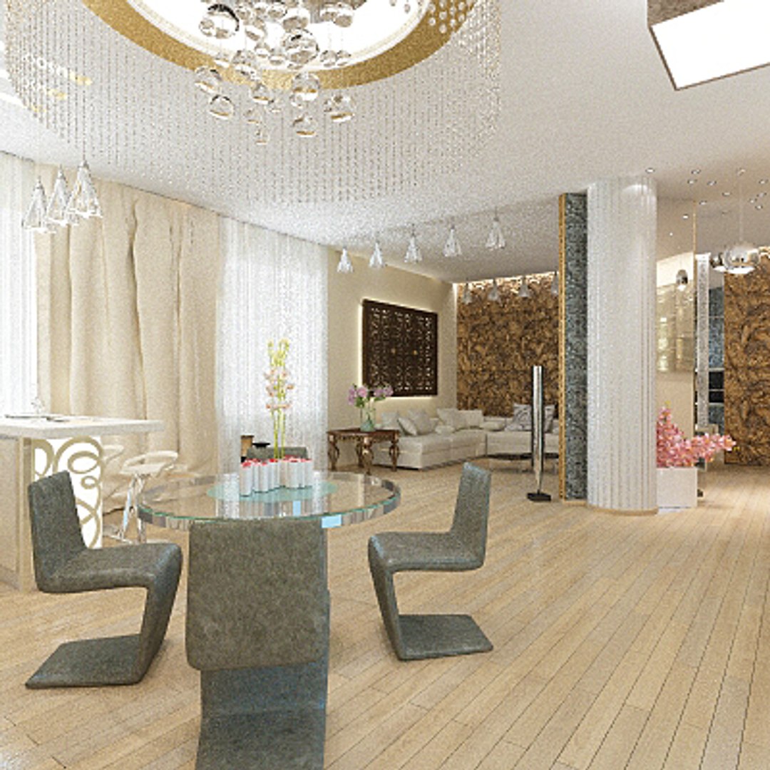 3ds max interior