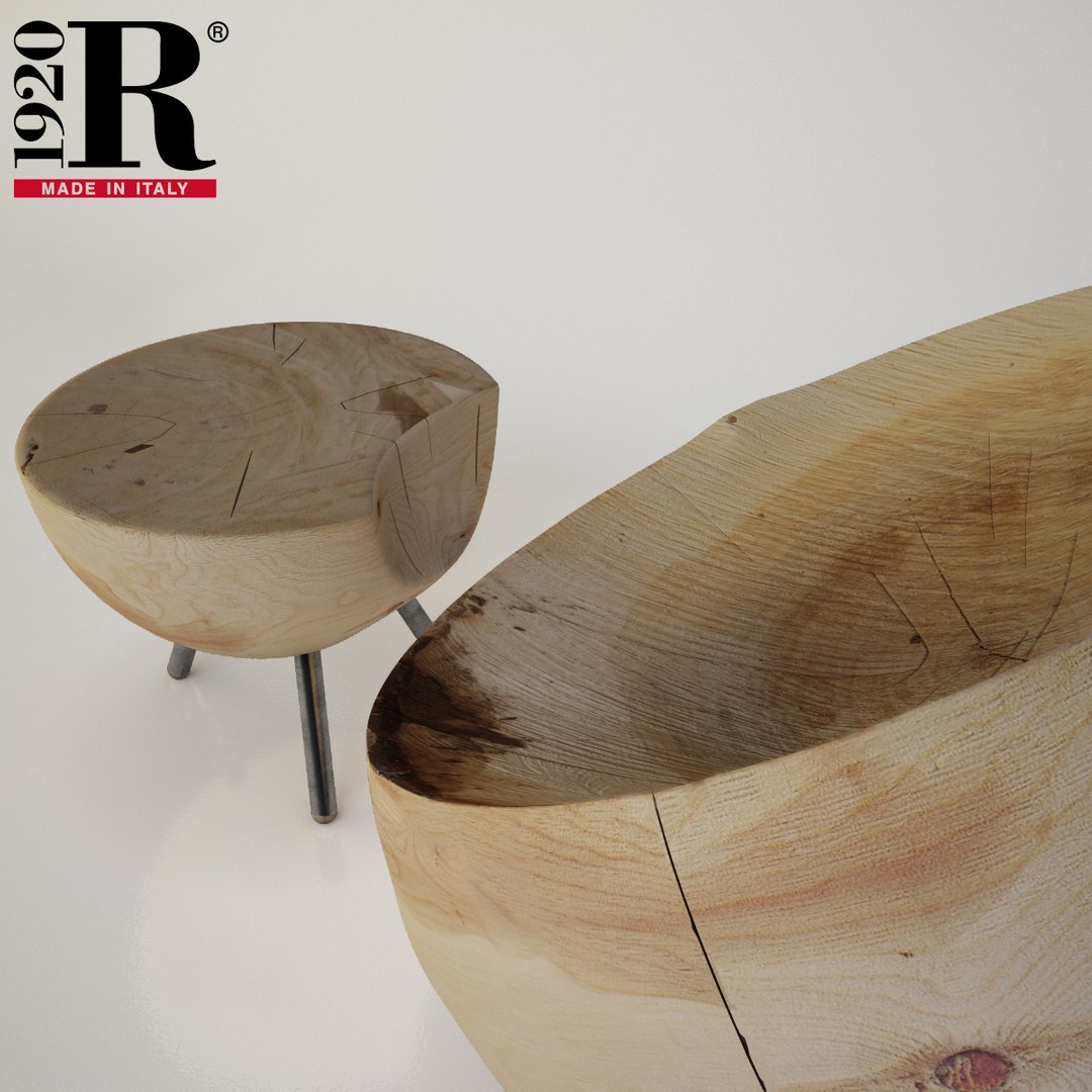 Riva Stool 3D - TurboSquid 1192881