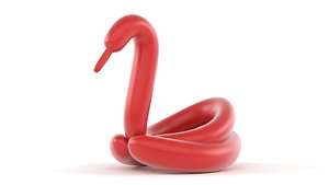 Balloon Swan 3D