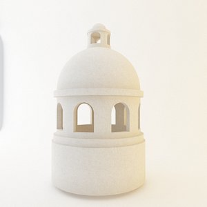 mexican cupula 3d model