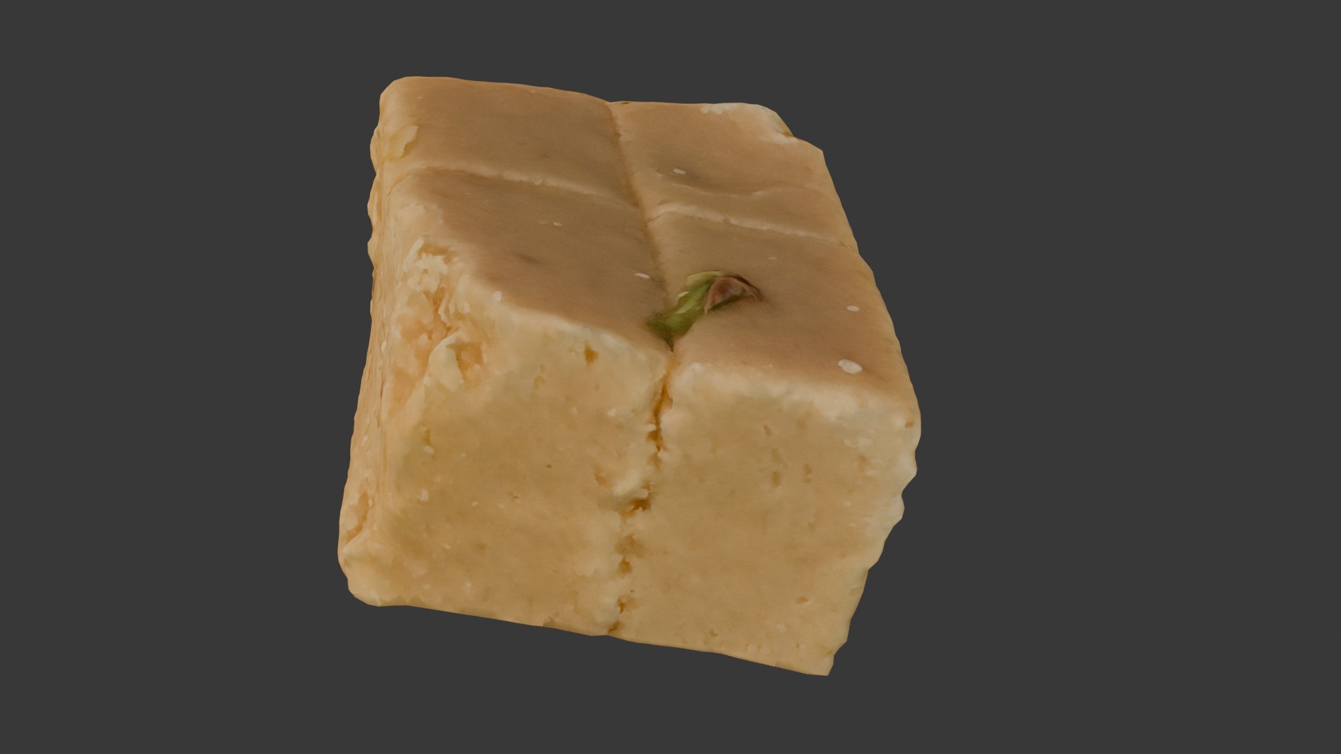 3D Pistachio Fudge Scan Model - TurboSquid 2408793