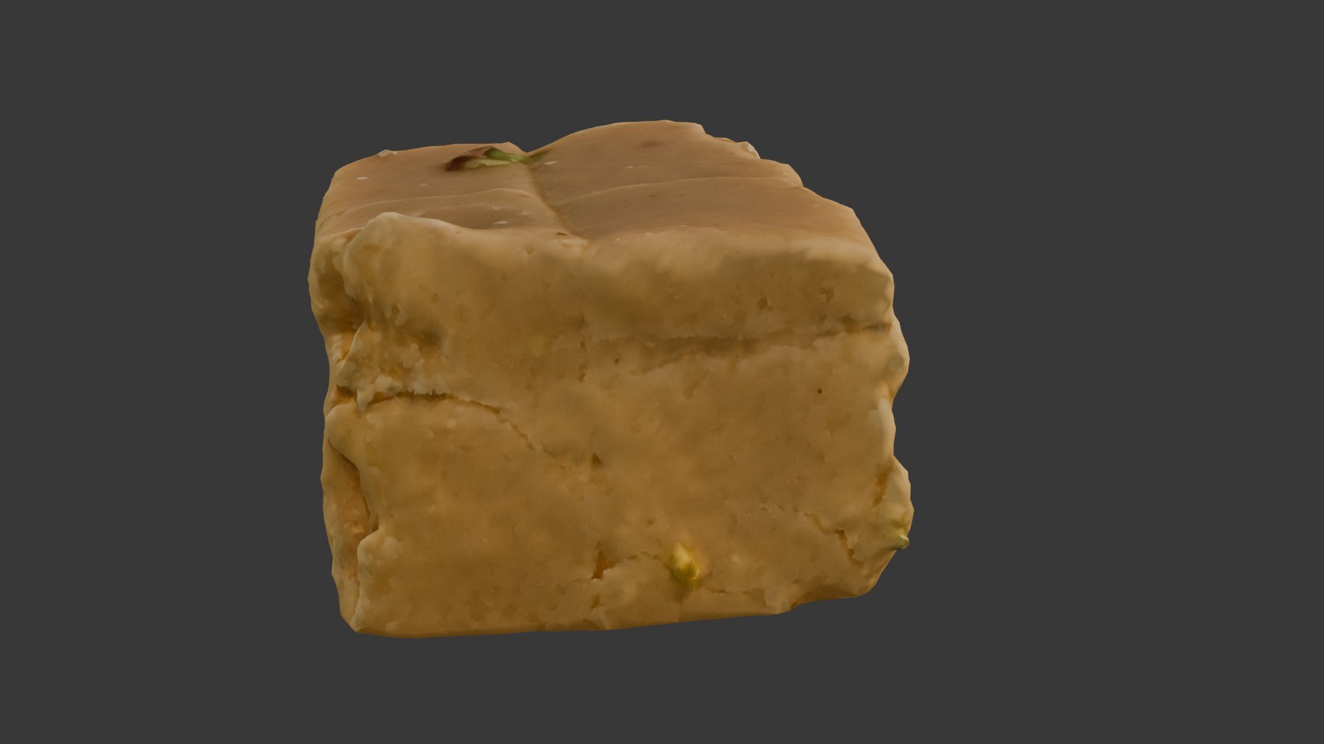 3D Pistachio Fudge Scan Model - TurboSquid 2408793