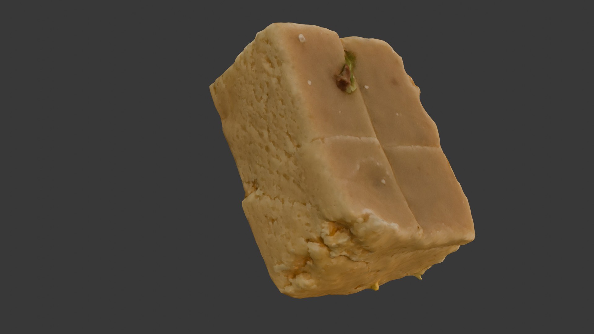 3D Pistachio Fudge Scan Model - TurboSquid 2408793