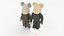 3D Kaws Mickie Mickey Companion 3dPrint 3D print model
