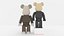3D Kaws Mickie Mickey Companion 3dPrint 3D print model