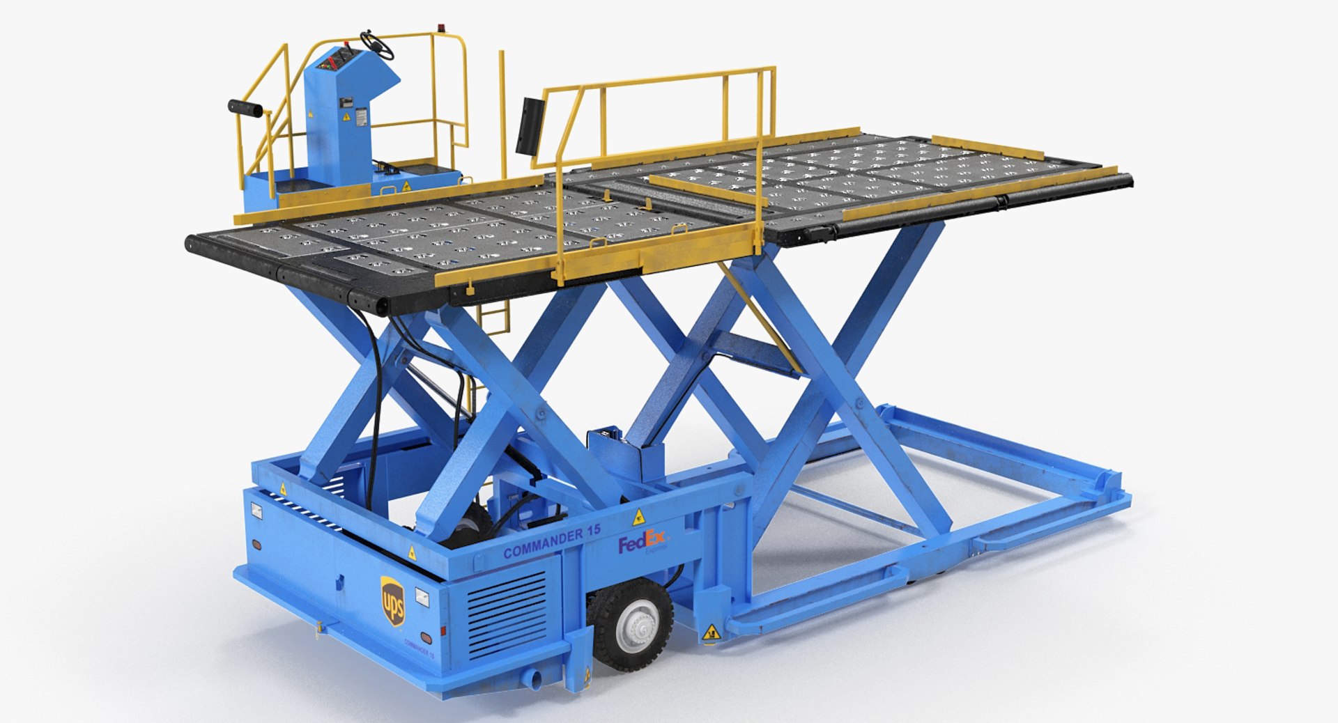 Lower Deck Loader Commander 15 3D model preview