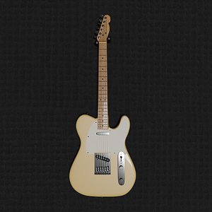 3D model fender telecaster