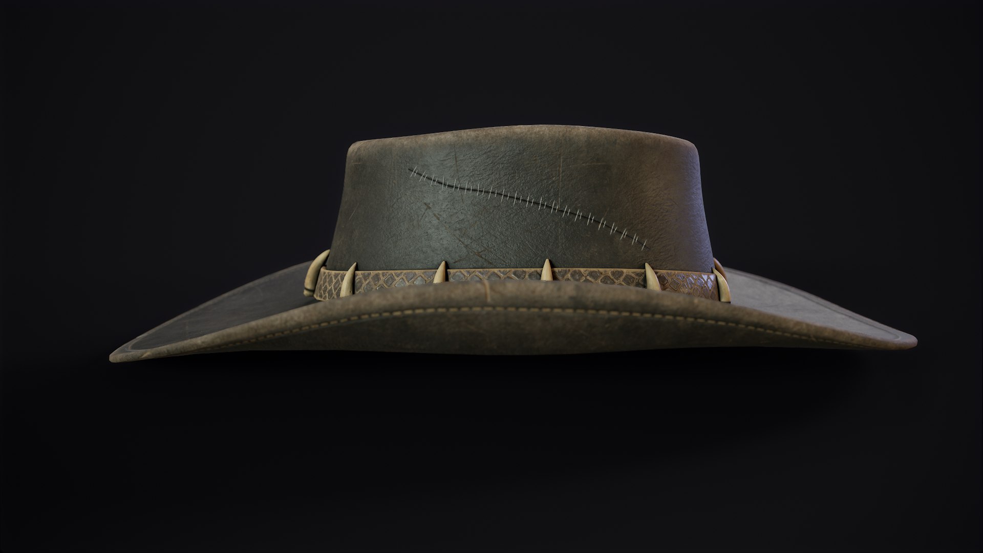 Australian Outback Hat 3D - TurboSquid 1766873