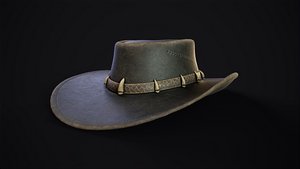 Australian Outback Hat 3D