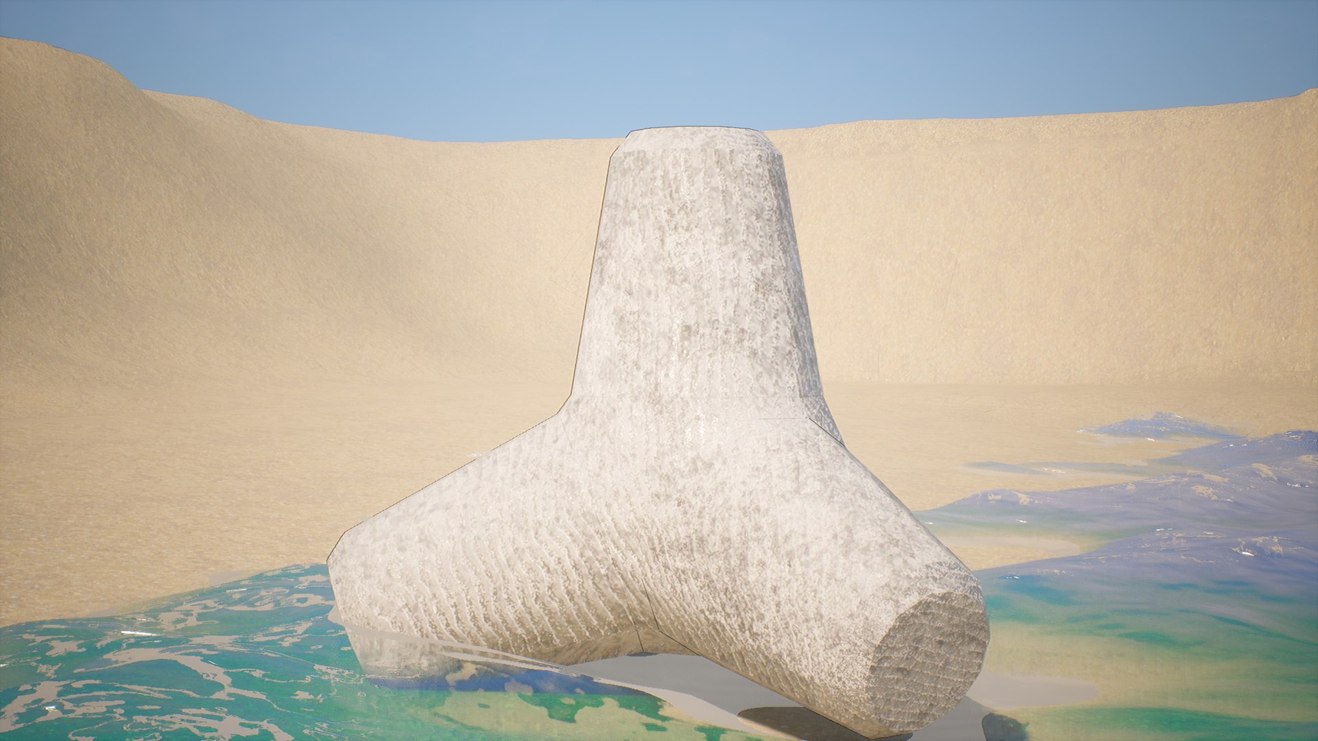 3D Tetrapod Wave Breaker BarrierConcrete Low-poly Collection https://p.turbosquid.com/ts-thumb/7J/Hq6dQs/3h/tetrapod4/png/1721241573/1920x1080/fit_q87/ee979d9dcd6bd0b534475f20c35f00bb9b8a4250/tetrapod4.jpg
