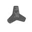 Tetrapod Wellenbrecher BarriereBeton Low-Poly