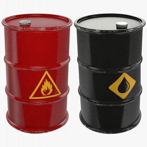 Oil Barrels Collection V2