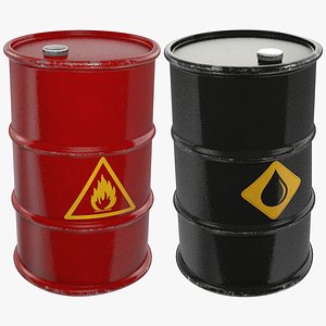 Oil Barrels Collection V2