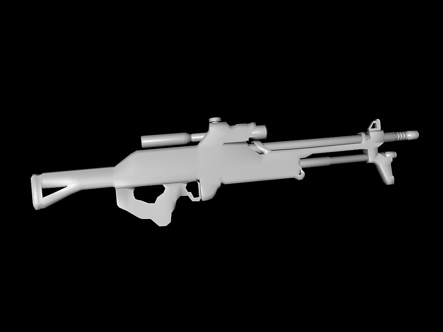 3d sniper model