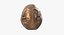 Testa di Buddha in bronzo a quattro facce