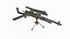 Old style heavy machine gun Machete