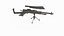 Old style heavy machine gun Machete