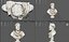 Busto di Marco Aurelio Low Poly Game Ready UHD STL 3D Print Ready 4K PBR Textures