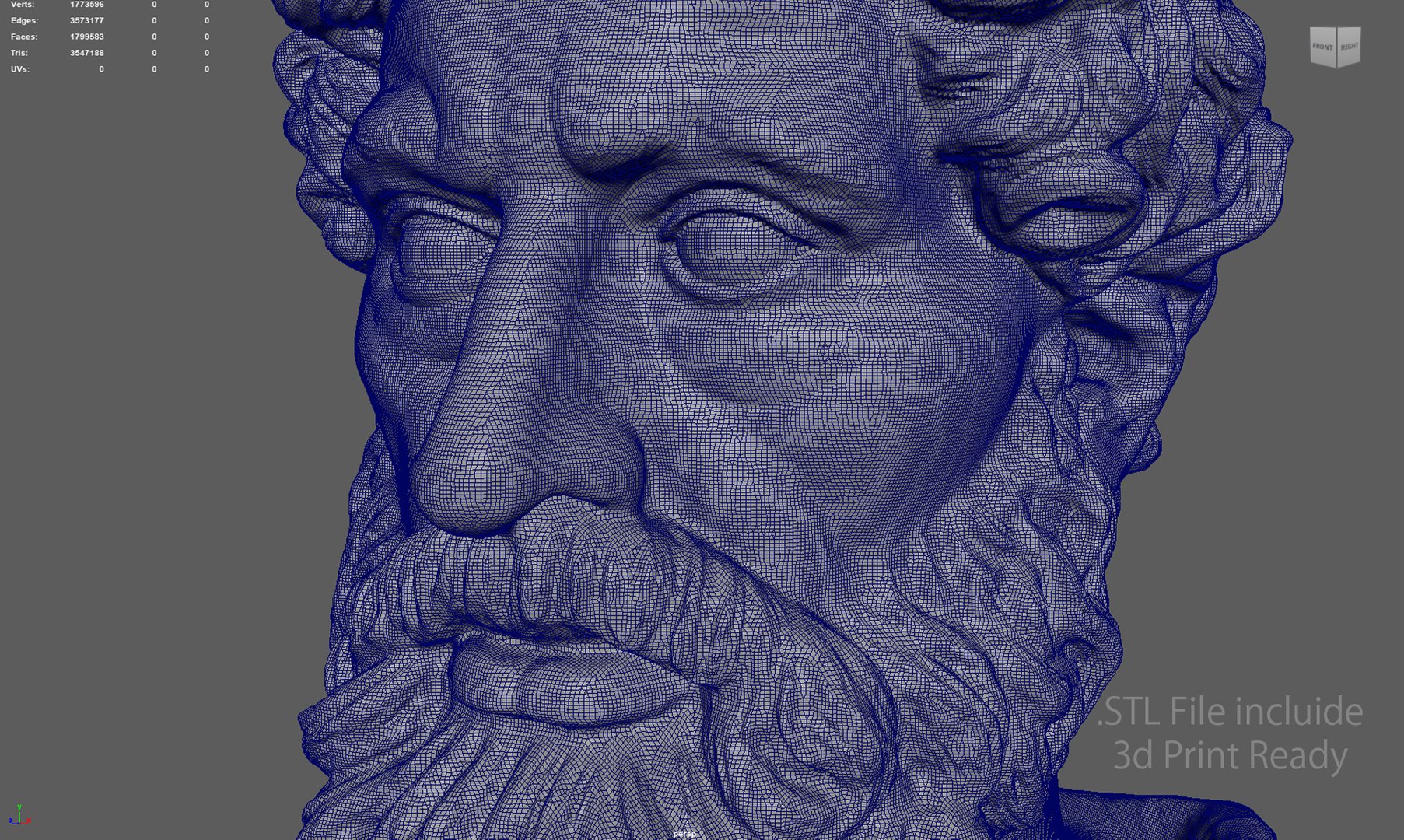 Bust of Marcus Aurelius   Low Poly Game Ready  UHD STL 3D Print Ready  4K PBR Textures 3D model https://p.turbosquid.com/ts-thumb/7J/fYU2pQ/QE/render3/jpg/1759142788/1920x1080/fit_q87/7894cc17354a057e4298c1488a521893d44ac930/render3.jpg